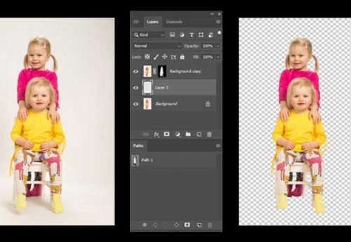 remove background from image an photoshop